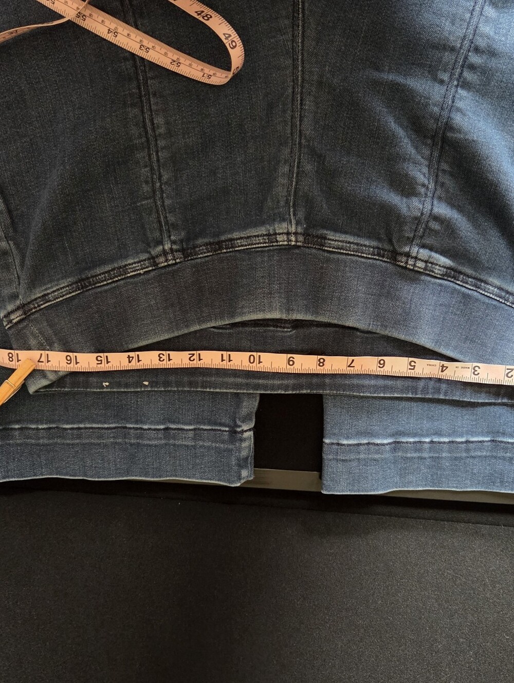 Talbots Flare Leg Travel Jean Women's Pull-On Jeans 1x - Picture 6 of 13